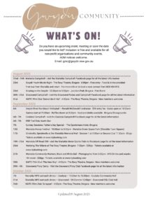 What’s On 19 August 2025